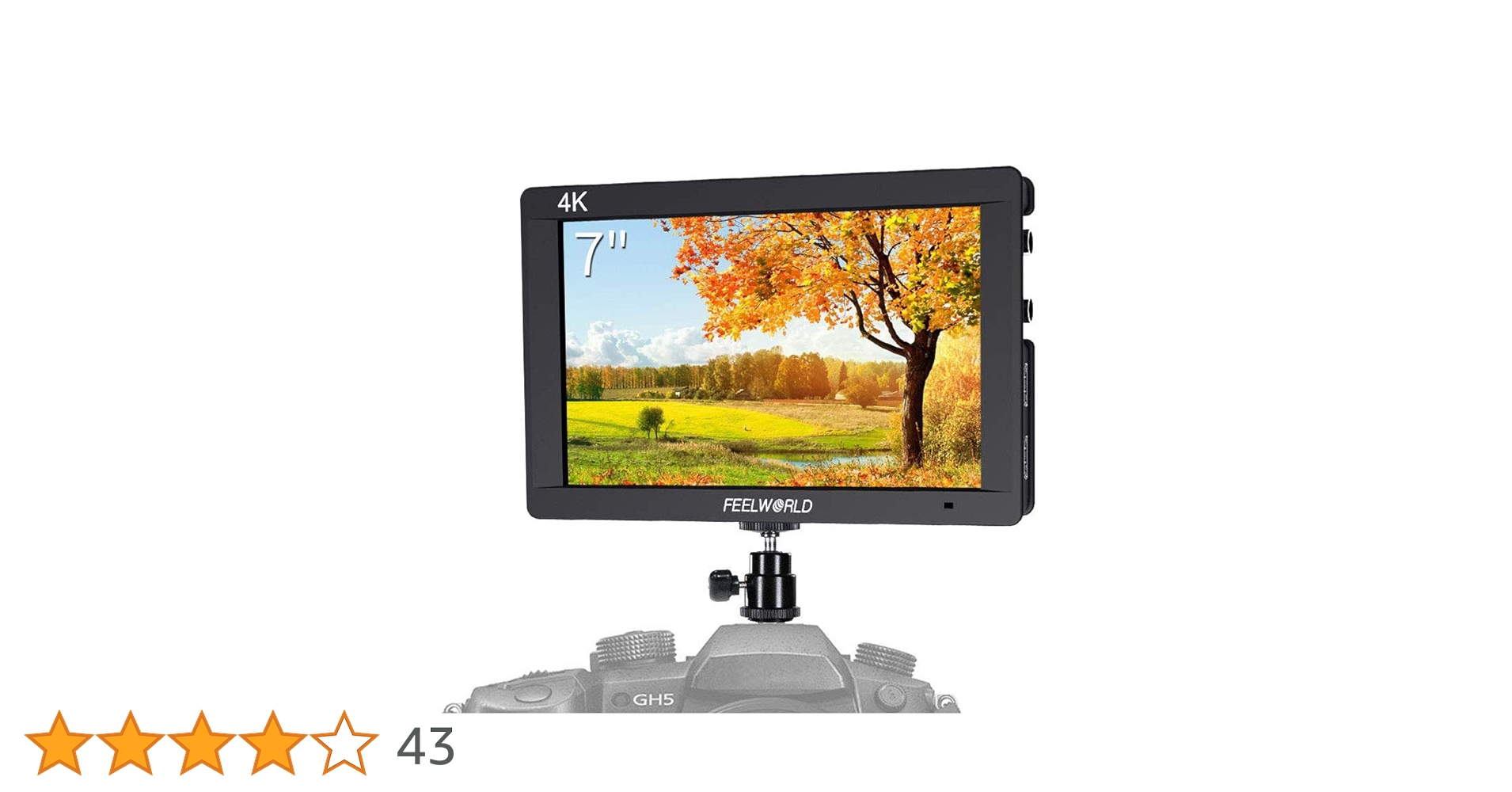 【ケース付】FEELWORLD 4Kモニター FW703 SDI HDMI Amazon.co.jp: FEELWORLD FW703 カメラ フィールドモニター 7